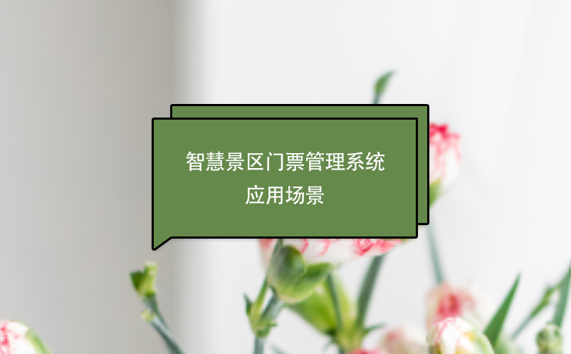 智慧景区门票管理系统应用场景
