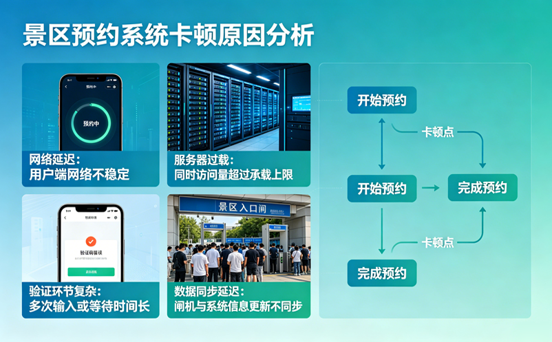 预约了三次都没成功——景区预约系统为什么总有人卡在半路上