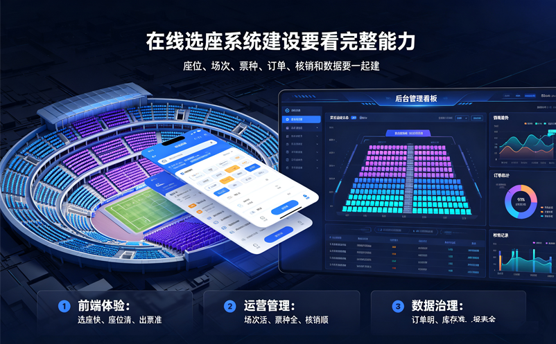在线选座系统建设需要考虑哪些核心功能?