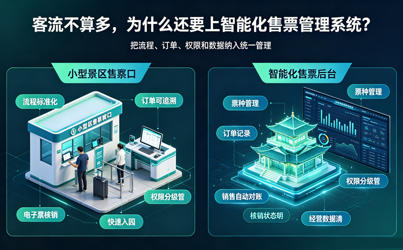 客流不算多，为什么还要上智能化售票管理系统？