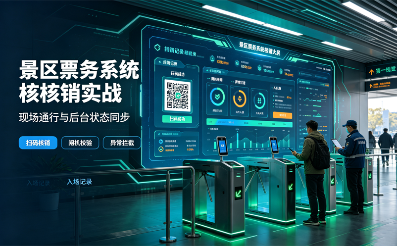景区票务系统核销实战：二维码被截图转发，这个“隐形漏洞”怎么堵？