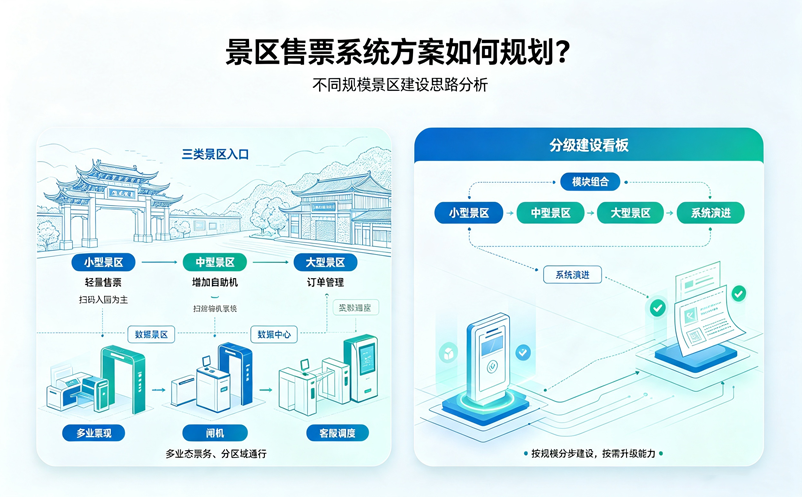 景区售票系统方案如何规划?不同规模景区建设思路分析