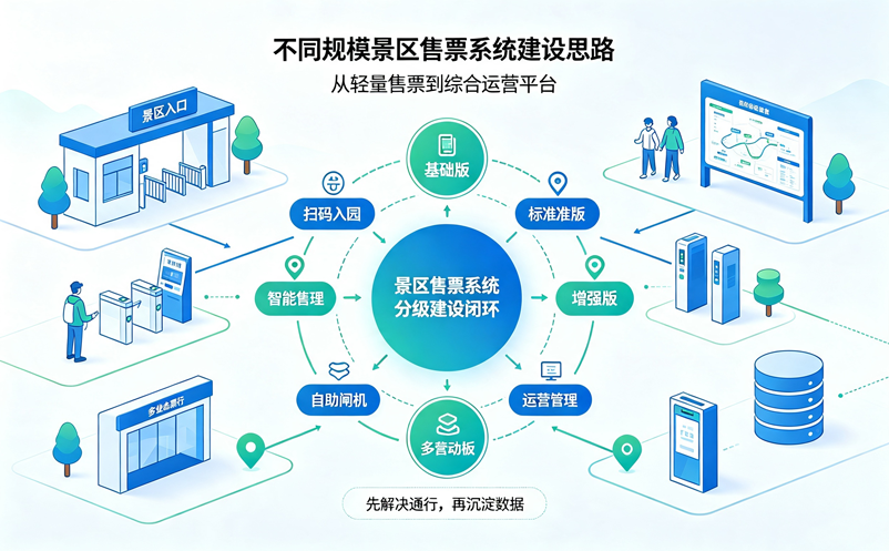 景区售票系统方案如何规划?不同规模景区建设思路分析