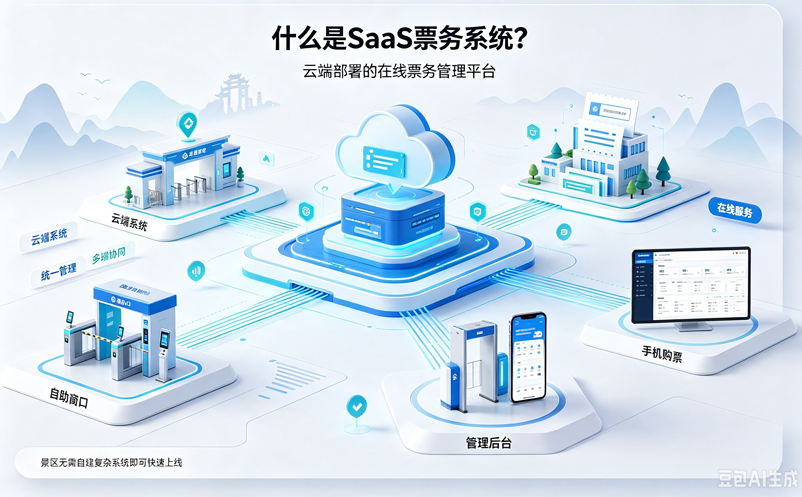 SaaS票务系统收费模式是什么?适合哪些景区使用
