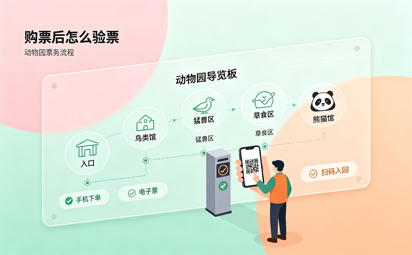 动物园票务系统如何实现线上购票与现场验票?
