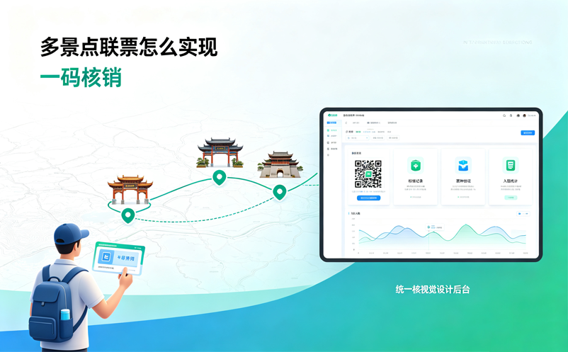 多景点联票系统怎么实现一码核销?