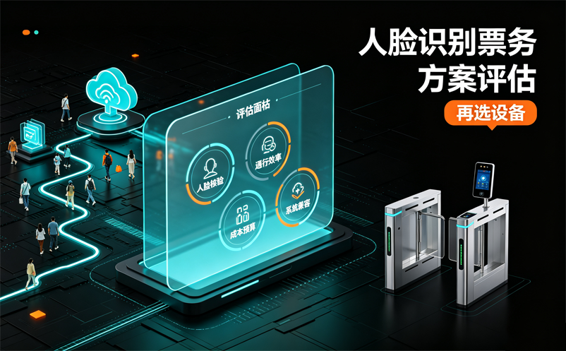 人脸识别票务系统，不是从买设备开始