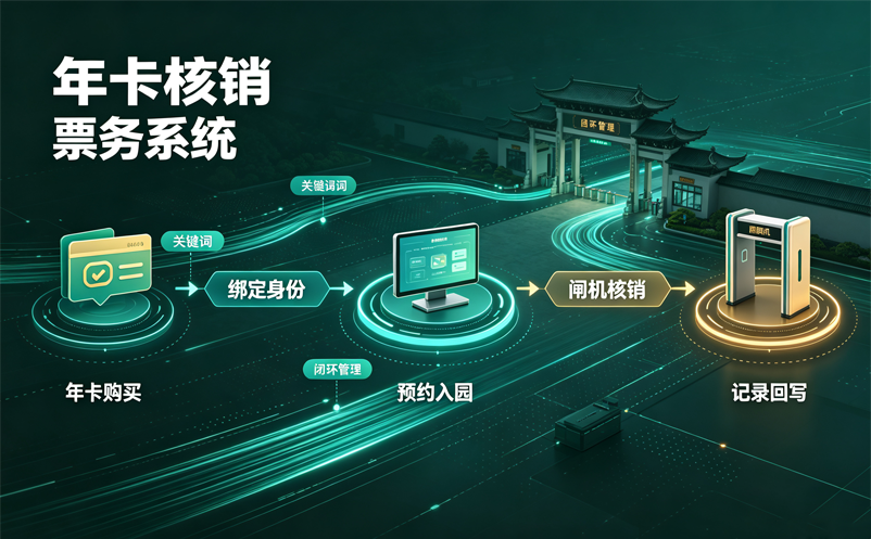 年卡系统如何与景区票务系统打通?